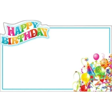 DESIGN 88 Enclosure Card - Happy Birthday Party Favors 79494